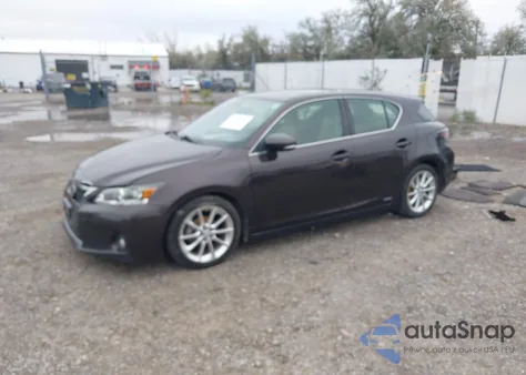 2013 Lexus Ct 200H из США, поврежденный, VIN JTHKD5BH0D2170798